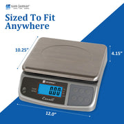 San Jamar 33.0 pounds / Metal / 1 Digital Scales