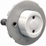 Leviton 23518 Medium Base Bi-Pin Fluorescent Lampholder ( Package of 100)