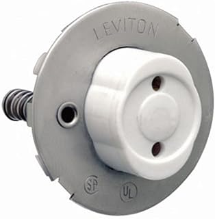 Leviton 23518 Medium Base Bi-Pin Fluorescent Lampholder ( Package of 100)