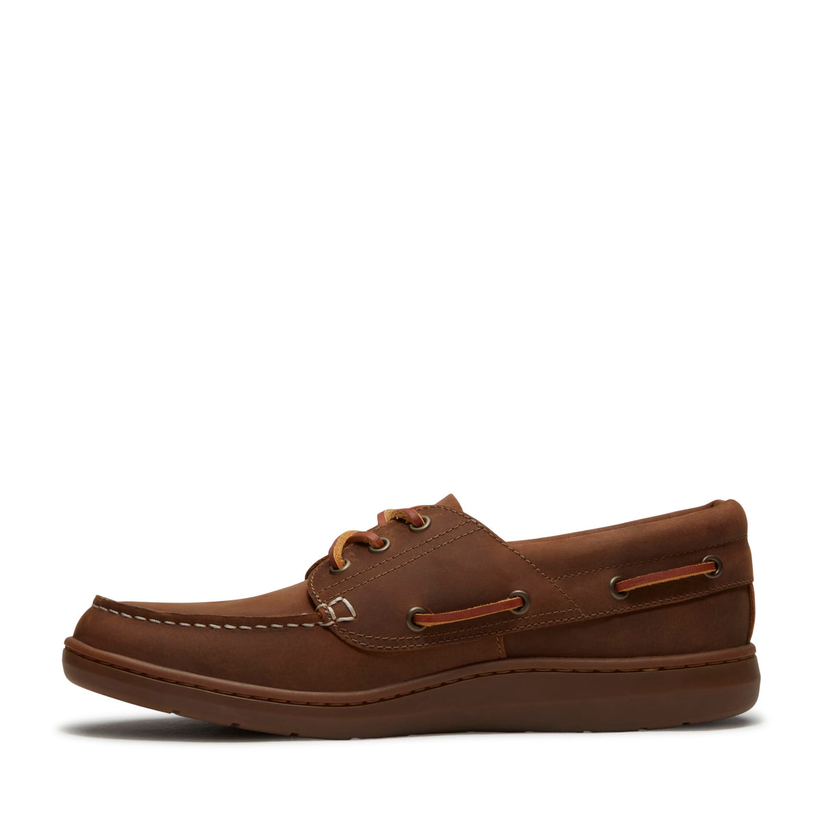 Men's Portofino Pier Boat Shoe by Timberland – Leather, Taupe Full Grain