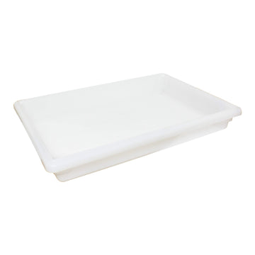 Food Storage Box by Thunder Group – 5.0 gallons, Polypropylene, White, Pack of 6, Model PLFB182603PP