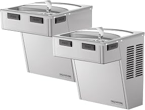 Halsey Taylor HAC8BLSS-NF Wall Mount Bi-Level ADA Cooler, Non-Filtered 8 GPH Stainless
