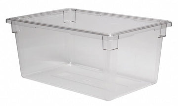 Food Box 18" X 26" X 12" Camwear Clear by Cambro – 12" Deep, 64.0 liters, Polycarbonate (PC), Clear, Pack of 4