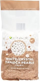 TEA ZONE White Tapioca Boba - Bag (6 lbs)