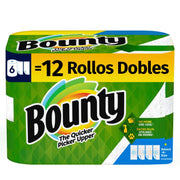 Bounty White / 1 / 110 Count (Pack of 6) Paper Towels