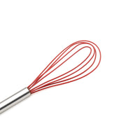 10-Inch Silicone Flat Whisk by Cuisipro – 10-Inch, silicone, Red, Model 74697005