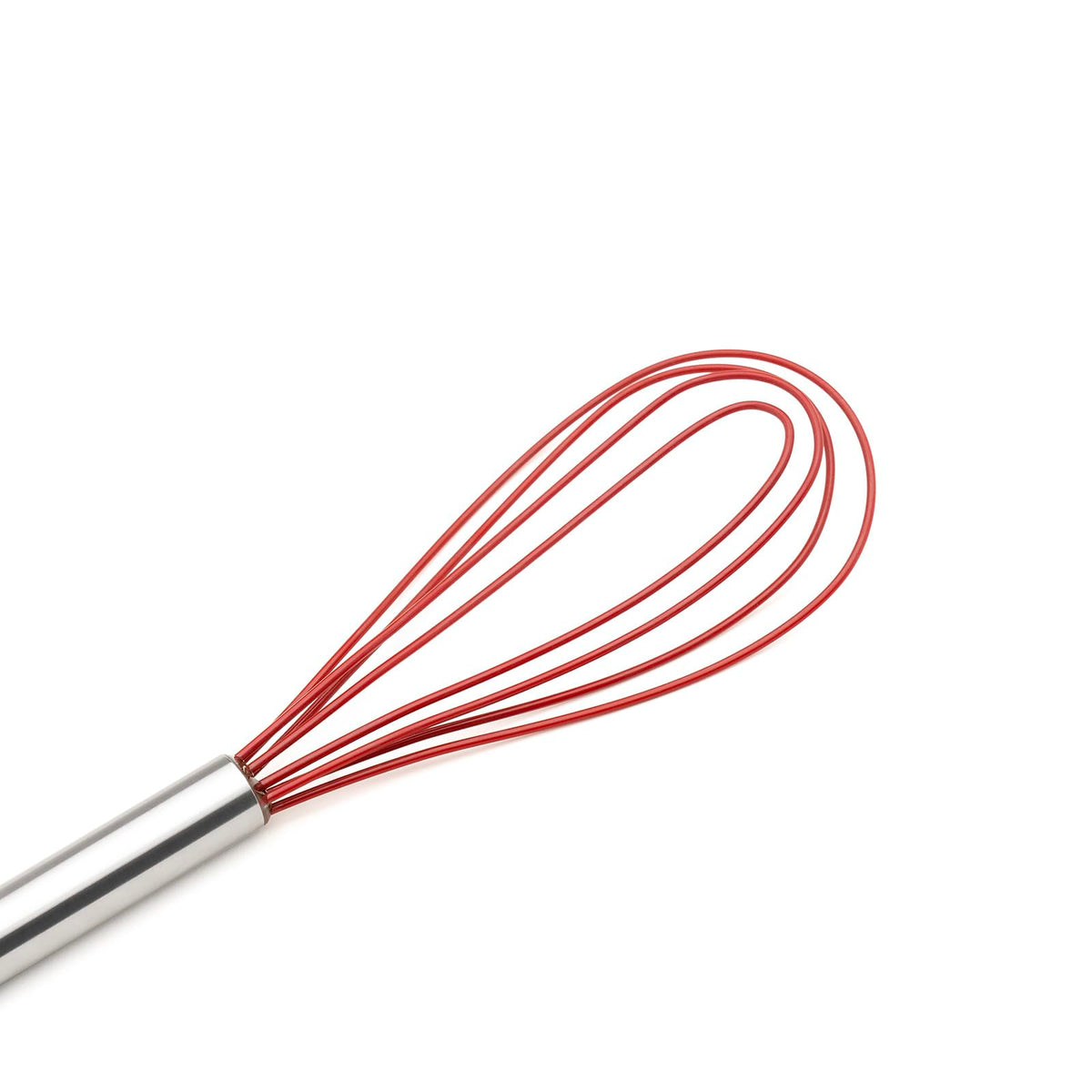 10-Inch Silicone Flat Whisk by Cuisipro – 10-Inch, silicone, Red, Model 74697005