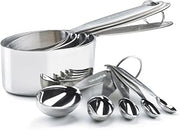 Cuisipro Stainless-Steel Measuring Cups and Spoon Set