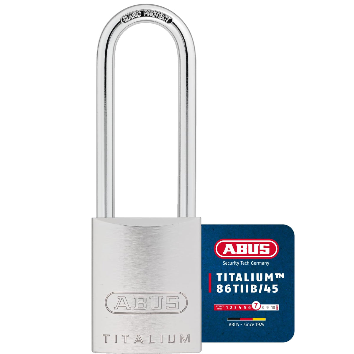 ABUS 86TIIB/45HB80 / Multicolor / Contemporary Keyed Padlocks