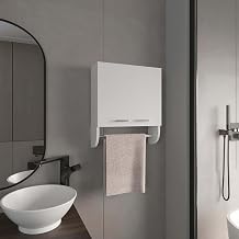 Medicine Cabinet White 20.3" - 2 Shelves & Doors - Bathroom Storage Organizer