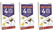 JT Eaton J T Eaton 844 Pest Catchers Large Spider and Cricket Size Attractant Scented Glue Trap, 12 Traps