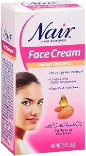 Nair Hair Remover Face Cream, 2 Ounce (Pack of 6)