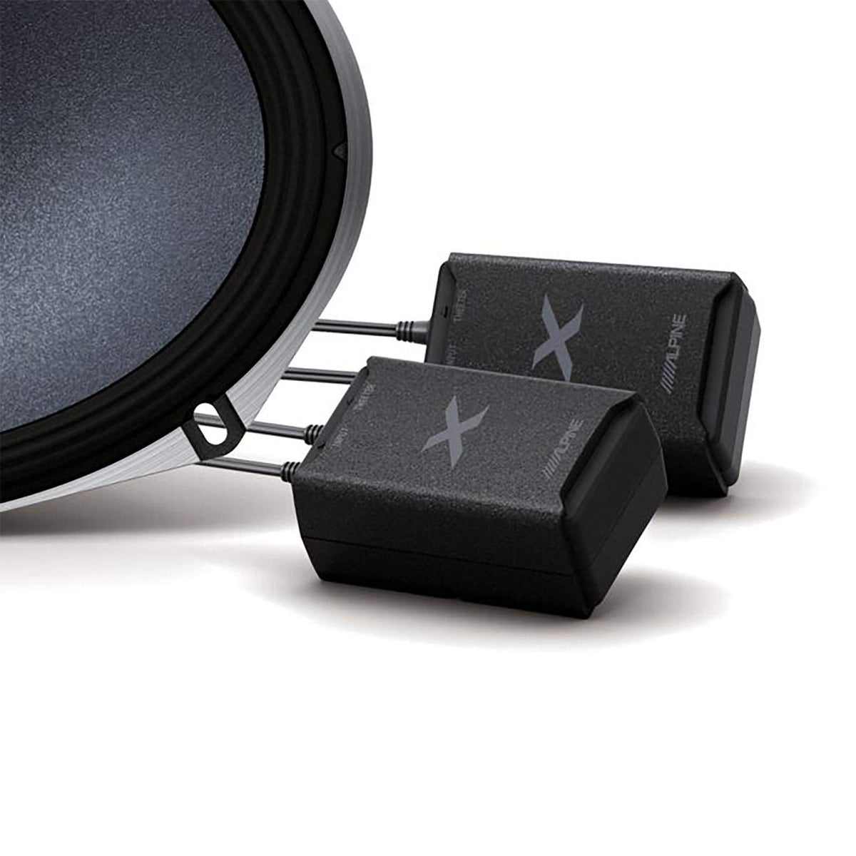 Coaxial Speakers by Alpine – 6X9 Inch, nanofiber, carbon graphite, Black, Model 793276040381