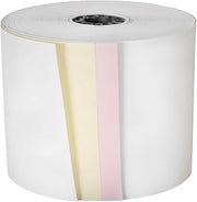 DayMark Safety Systems DayMark Paper Cash Register Tape Roll, 3 Ply, White (Case of 50)