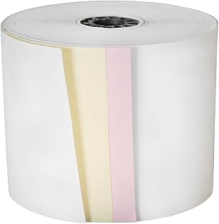 DayMark Safety Systems DayMark Paper Cash Register Tape Roll, 3 Ply, White (Case of 50)