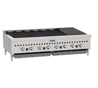 Hart Countertop 46-3/4" Charbroiler by Vulcan – Stainless Steel, Silver, Model VCCB47