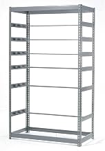 Nexel RDR24488 Reel Storage Rack, Steel, 48"L x 24"W x 84" Height, Grey Baked Enamel Finish