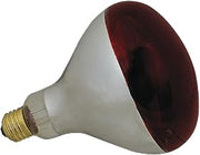 FMP Red Glass 250 Watt Uncoated Food Warming Bulb