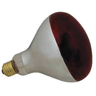 FMP Red Glass 250 Watt Uncoated Food Warming Bulb by FRANKLIN MACHINE PRODUCTS (FMP) – Glass, Red, Model 253-1122