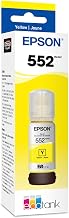 Epson 552 EcoTank Ink Ultra-high Capacity Bottle Yellow (T552420-S) Works with ET-8500, 8550
