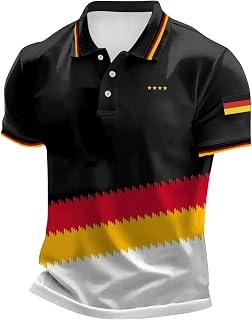 Breeze Polo Shirts for Men Short Sleeve Casual Lightweight Button Down Golf Performance Plus Size Shirts