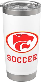 Carlisle High School Wildcats Soccer Stainless Steel Insulated Tumbler