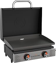 BLACKSTONE 22" (56 cm) countertop grill with lid, stainless steel front