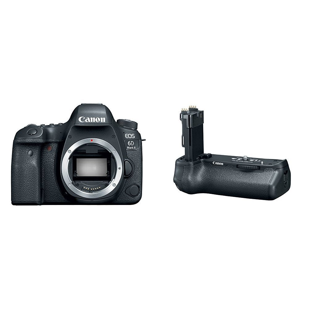 Canon Black / Body / Battery Grip Bundle DSLR Cameras