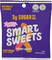 SmartSweets Gummy Worms, 1.8 Ounce (Pack of 14)