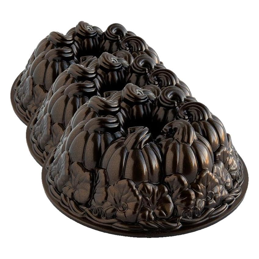 Nordic Ware 10 Cup (Pack of 3) / Bronze / 1 Pastries
