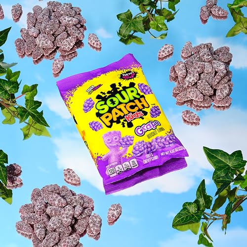 Sour Patch Kids Grape / 8 Ounce (Pack of 1) / 1 Sour Candy