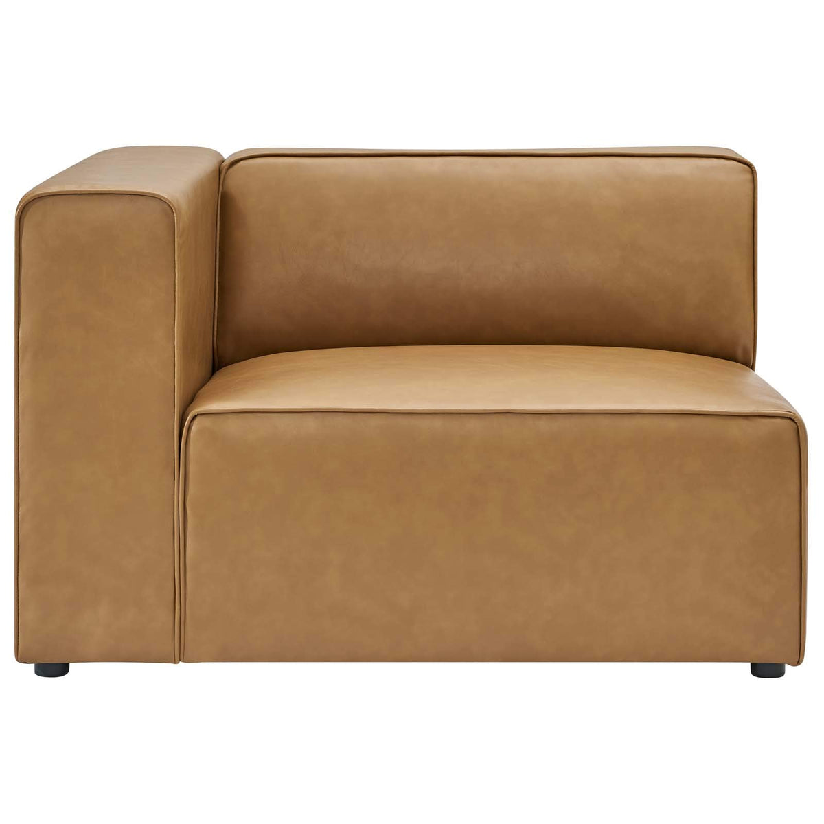 Modway Tan / Contemporary / Left-Arm Chair Sofas & Couches