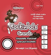 Rockinola Chocolate Granola, 28 Gram -- 250 per case.
