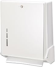 San Jamar T1905WH White Truefold C-Fold And Multi Fold Type Towel Dispenser