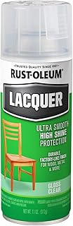 Rust-Oleum 1906830 Lacquer Spray Paint, 11 oz, Gloss Clear
