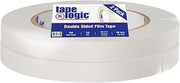 Aviditi Tape Logic Multipurpose Double Sided Film Tape, 1/2 Inch x 60 Yards - for General Purpose Mounting, Splicing, Crafts and Office Use (2 Rolls)