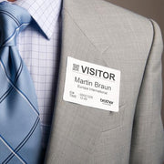 Brother Name Badge Labels (86 x 60 mm) / Classic / Black Laser & Inkjet Printer Labels