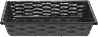 Marco Produce Baskets with Drainage Holes Rectangular Black ABS - 12'L x 16"W x 3 1/4"H