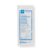 Sterile Abdominal Pads by Medline – 8" x 10", Cellulose, White, Pack of 360, Model NON21454