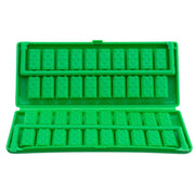 Plastic Clips And Case by UNGER – Rubber, Green, Model PCLIP