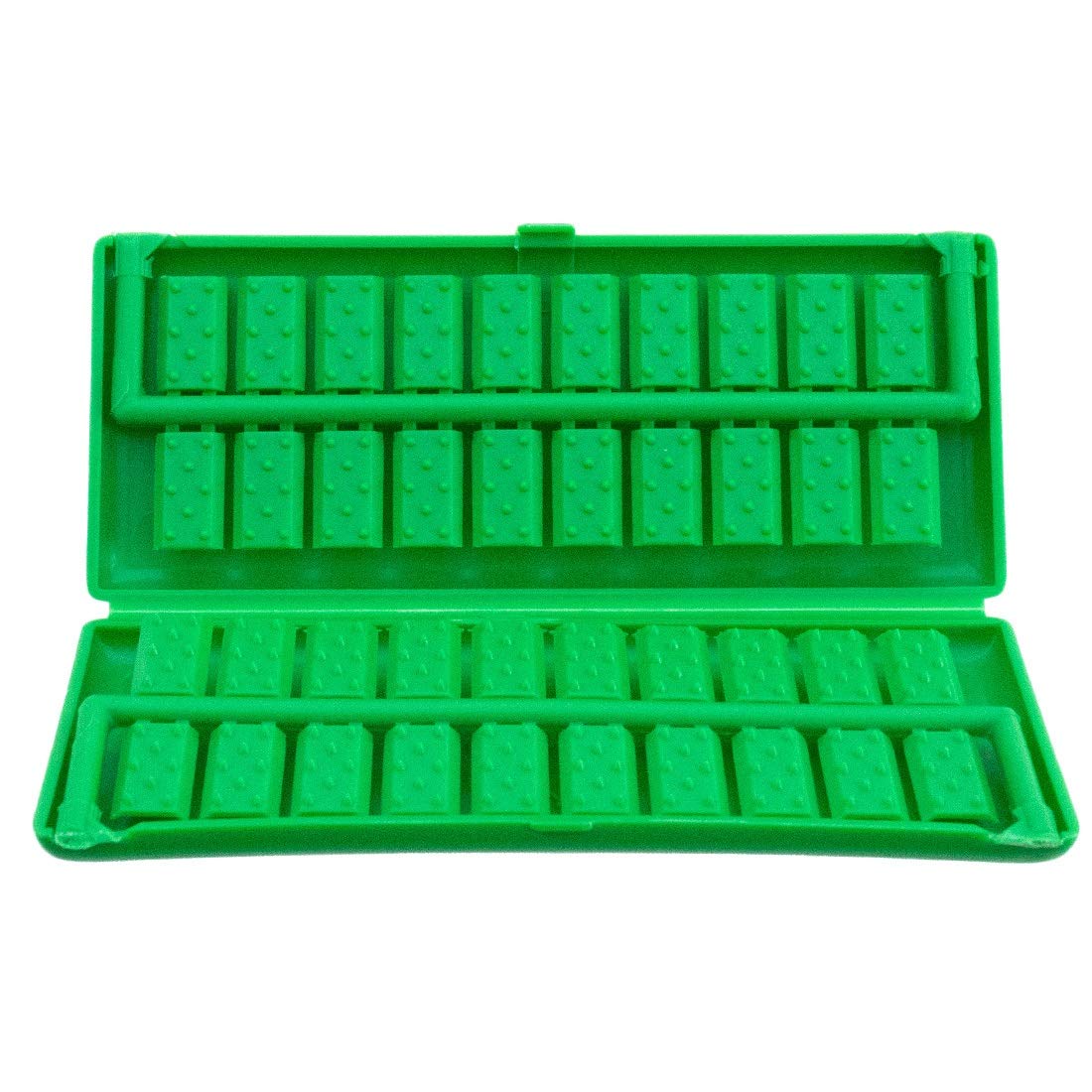 Plastic Clips And Case by UNGER – Rubber, Green, Model PCLIP