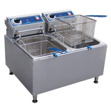 Countertop Fryer - Electric by Globe Food Equipment – Stainless Steel, Model PF32E
