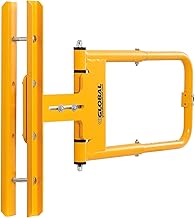 Global Industrial Adjustable Spring-Loaded Safety Swing Gate, 16" to 26"W
