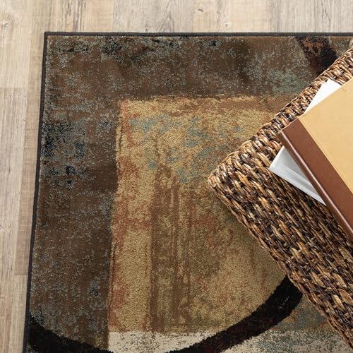 Oriental Weavers 7'8" x 10'10" / Brown Fabric