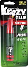 Krazy Glue All Purpose Precision Control Pen, Super Glue, 4 Grams (KG82948MR), Clear New