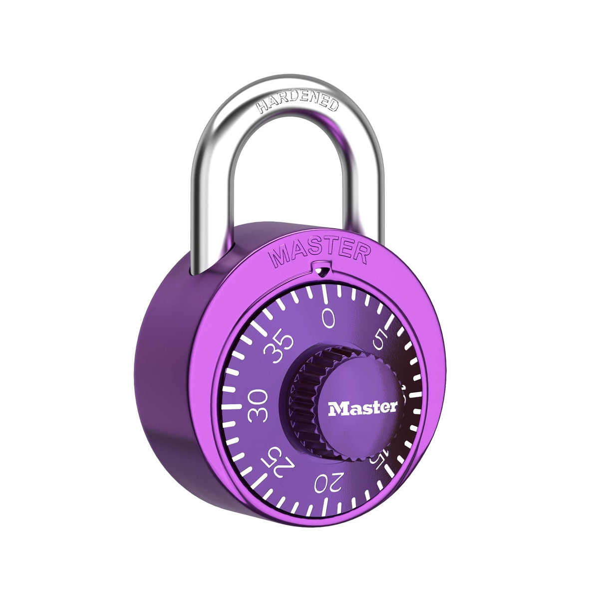 Master Lock Purple / 1 / 1 Pack Combination Padlocks