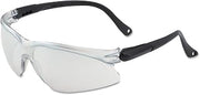 Jackson Safety 14476 V20 Vision Safety Eyewear, Polycarbon Anti-Scratch Lenses, Black Polycarb Frame