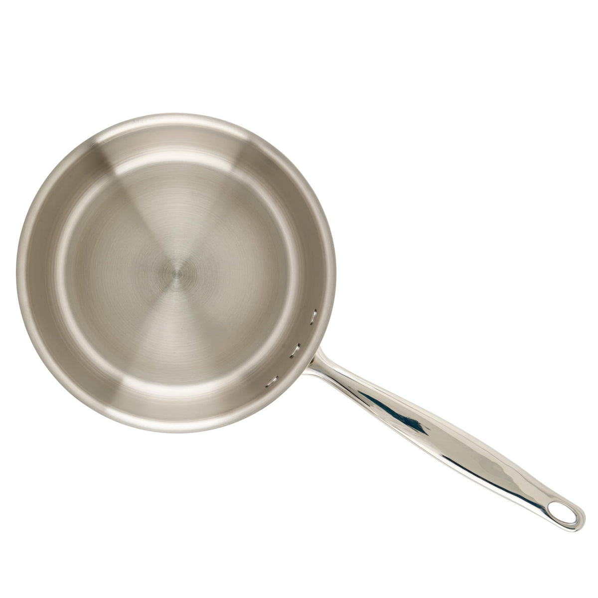 Tri-Ply Sauce Pan by Winco – 3.5 Quarts, 3.31 liters, Stainless Steel, Silver, Model TGAP-4