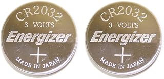 Energizer CR2032 Lithium Battery 3V Coin Cell (Value Pack of 2)