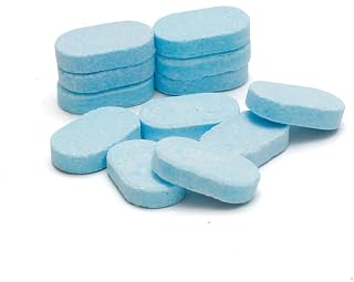 MAMADOU Toilet Cleaner Tablets Foaming Agent Splashproof Foam Sheild for Smart Toilet Deodorizing Stain-Resistant Special Cleaning Bowl For Fresh Comfortable Bathroom Environment 12pcs